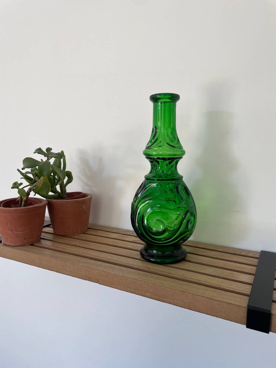 Green vase