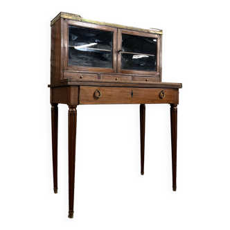 Bonheur Du Jour Desk In Louis XVI Style Mahogany XIX Eme Century