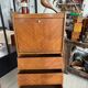 Vintage wooden secretary desk from the 50s