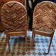 Art deco armchairs and chairs set