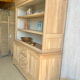 Renovated cherry wood sideboard - light wood
