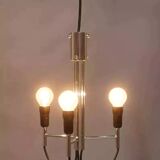 Chrome pendant light, Italian design, 1960s
