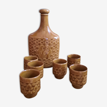 Vintage ceramic liquor set