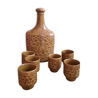 Vintage ceramic liquor set