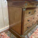 Commode de style Empire marbre vert