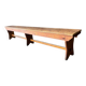 XL vintage wooden bench