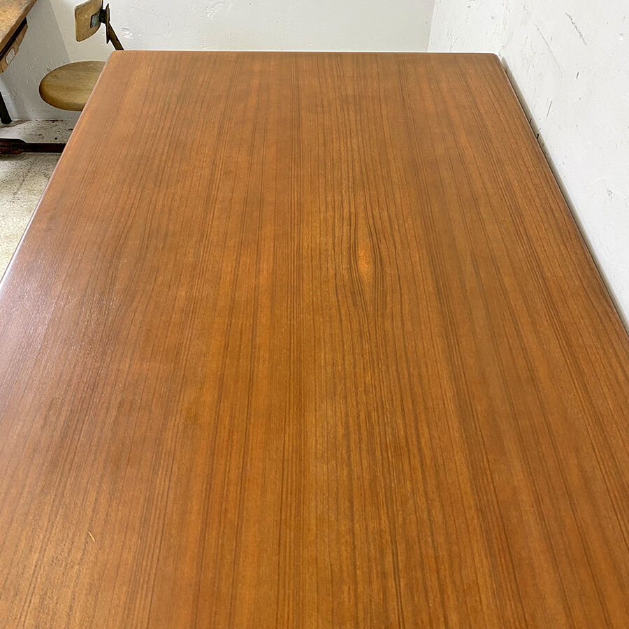 Scandinavian dining table extendable vintage 60's