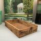 Old wooden box industrial