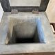 Old 1950 metal cooler