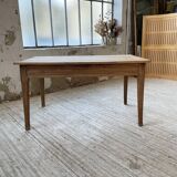 Table de ferme chêne 140 cm