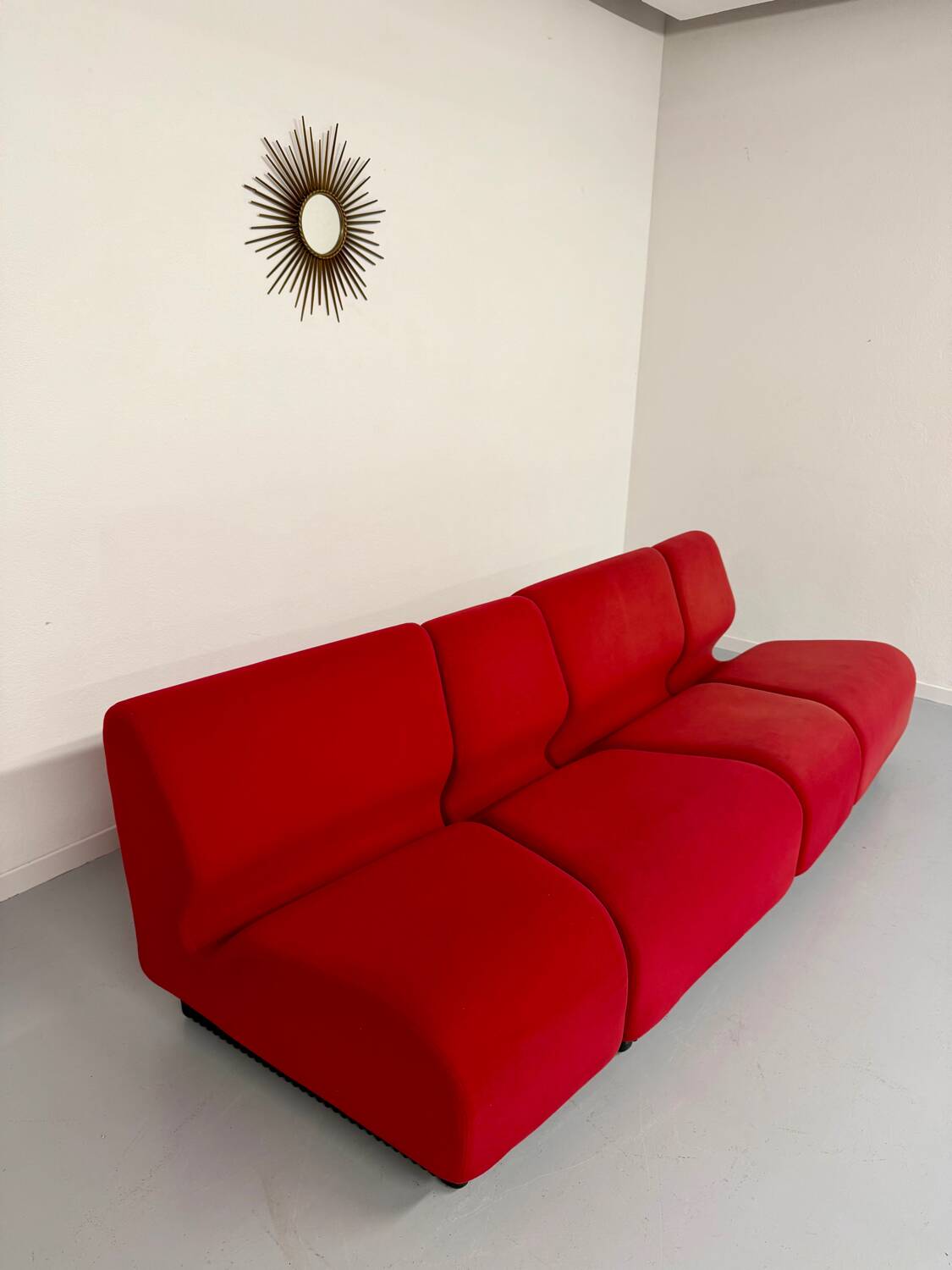 Modular design canapé Don Chadwick / Herman Miller vintage red