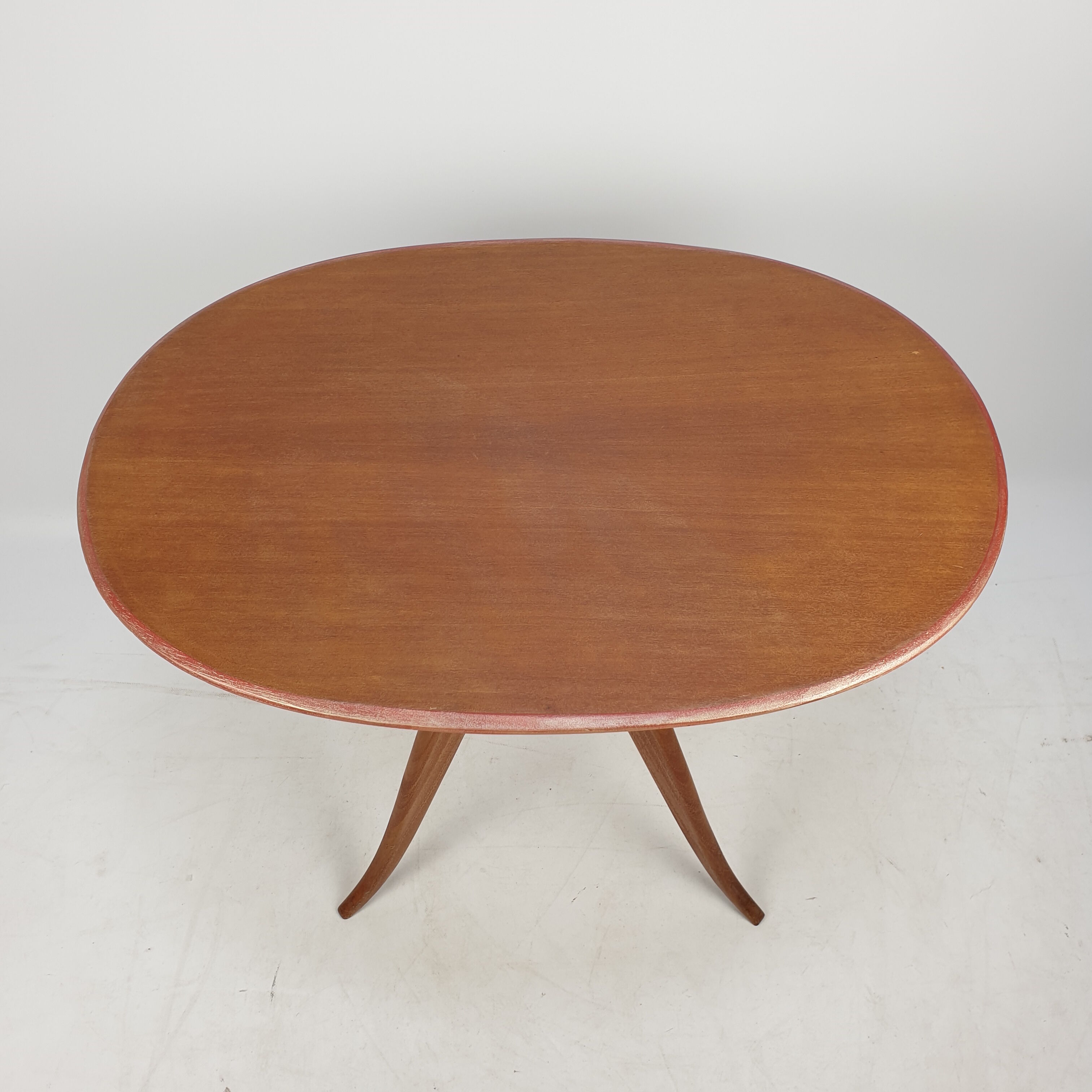 Italian oval Coffee table, 1960’s