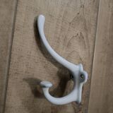Enameled cast iron coat hook
