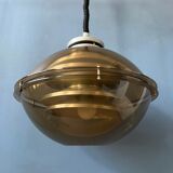Vintage space age pendant lamp by Herda