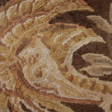 Handmade savonnerie door mat wool rug 61x91cm