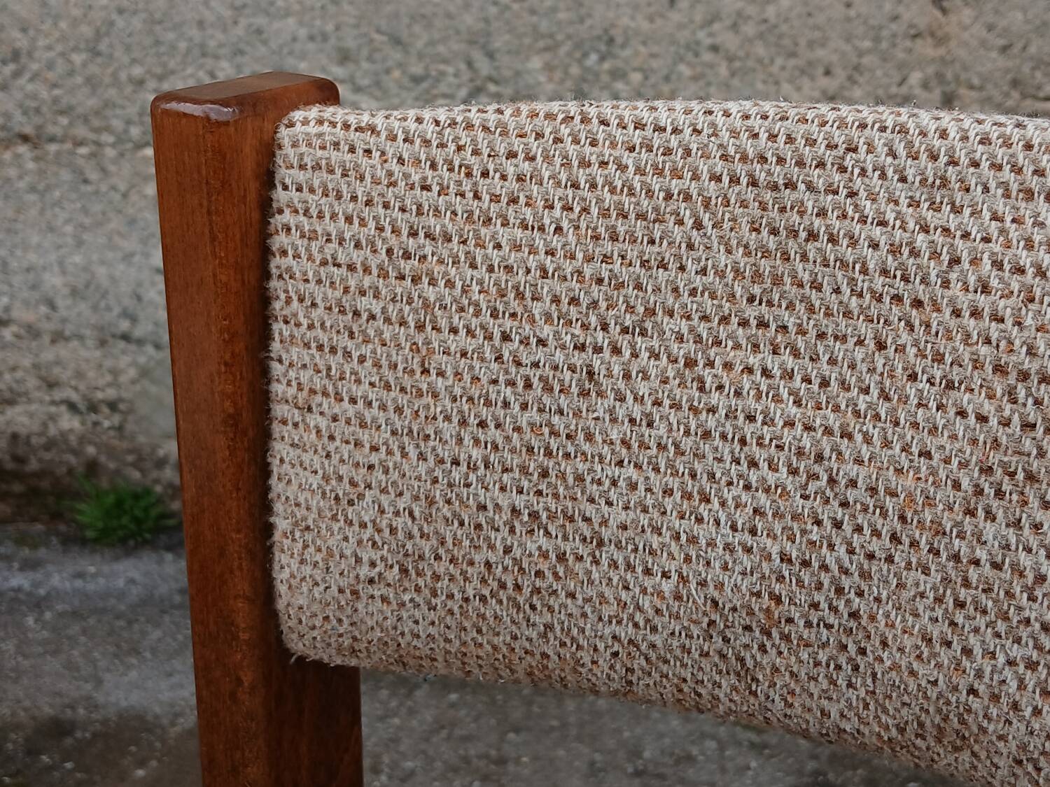 Six Scandinavian beech chairs, 1970s.