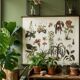 wall poster reproduction of an antique botanical plate