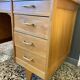 Bureau vintage chêne clair