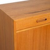 Teak sideboard with three doors