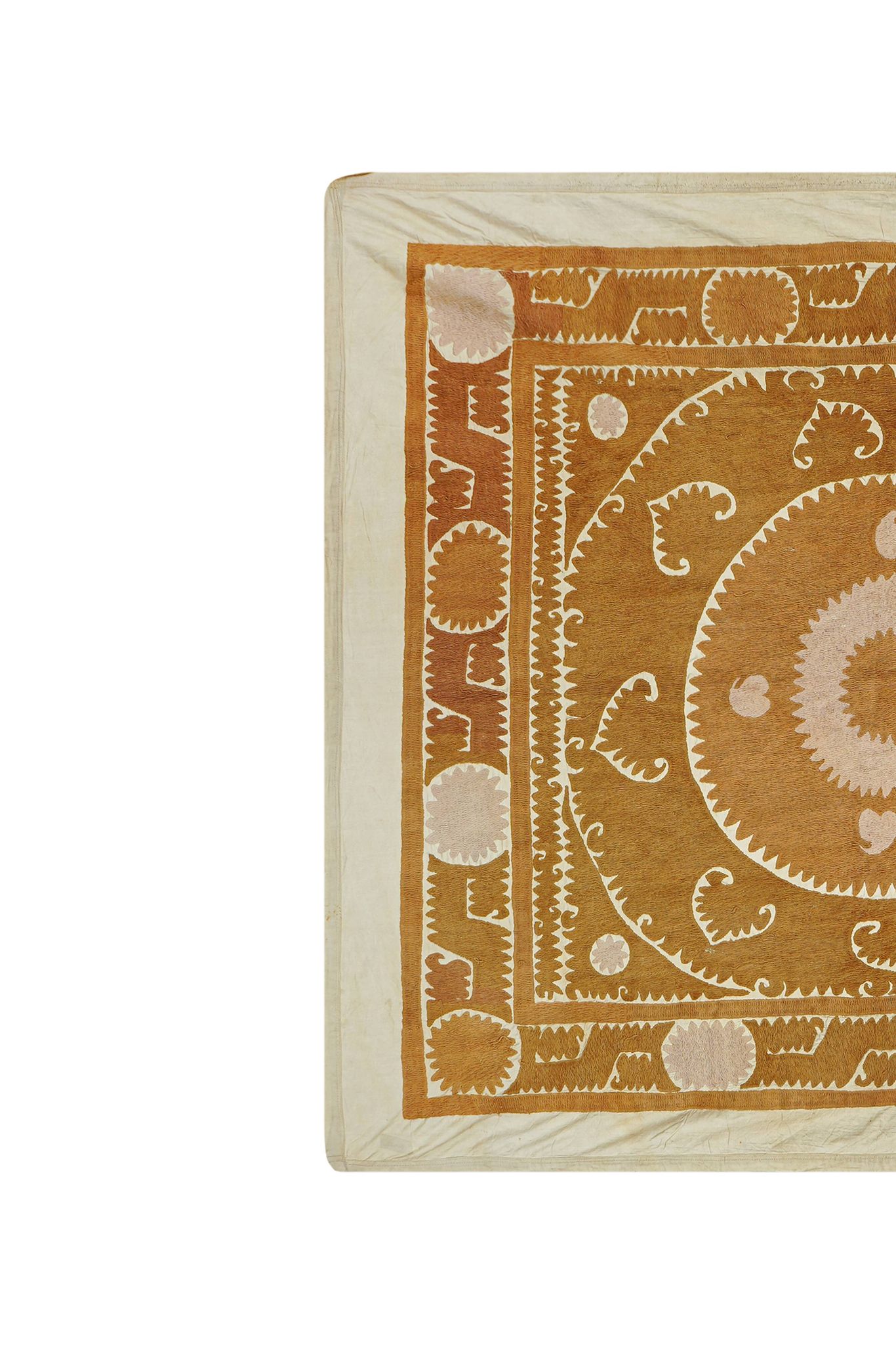 Tapis turc vintage noué à la main