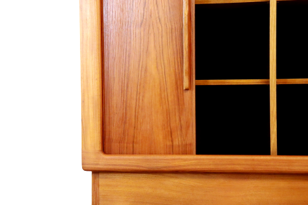 Vintage Danish design Dyrlund two-piece cabinet