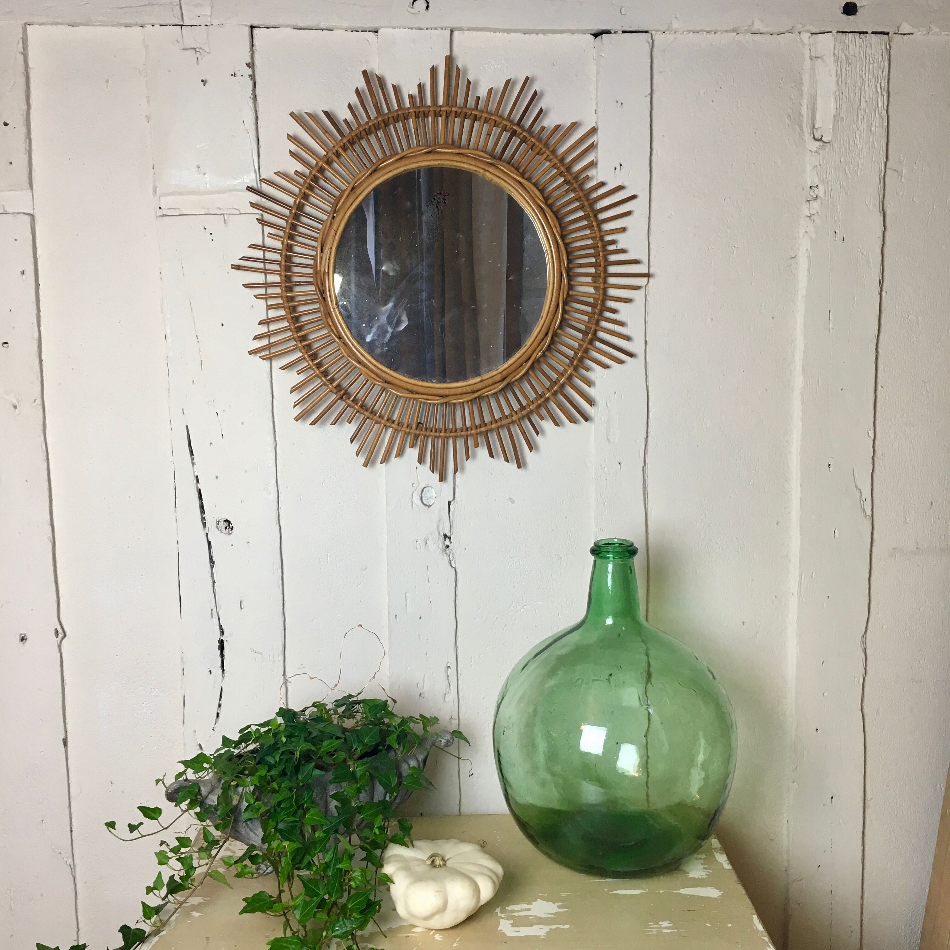 Mirror 50s Sun - 57x57cm