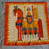 Kilim/tapisserie murale polonaise par M Domanska 1971