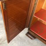 Art deco wooden chest of drawers from the 1940s