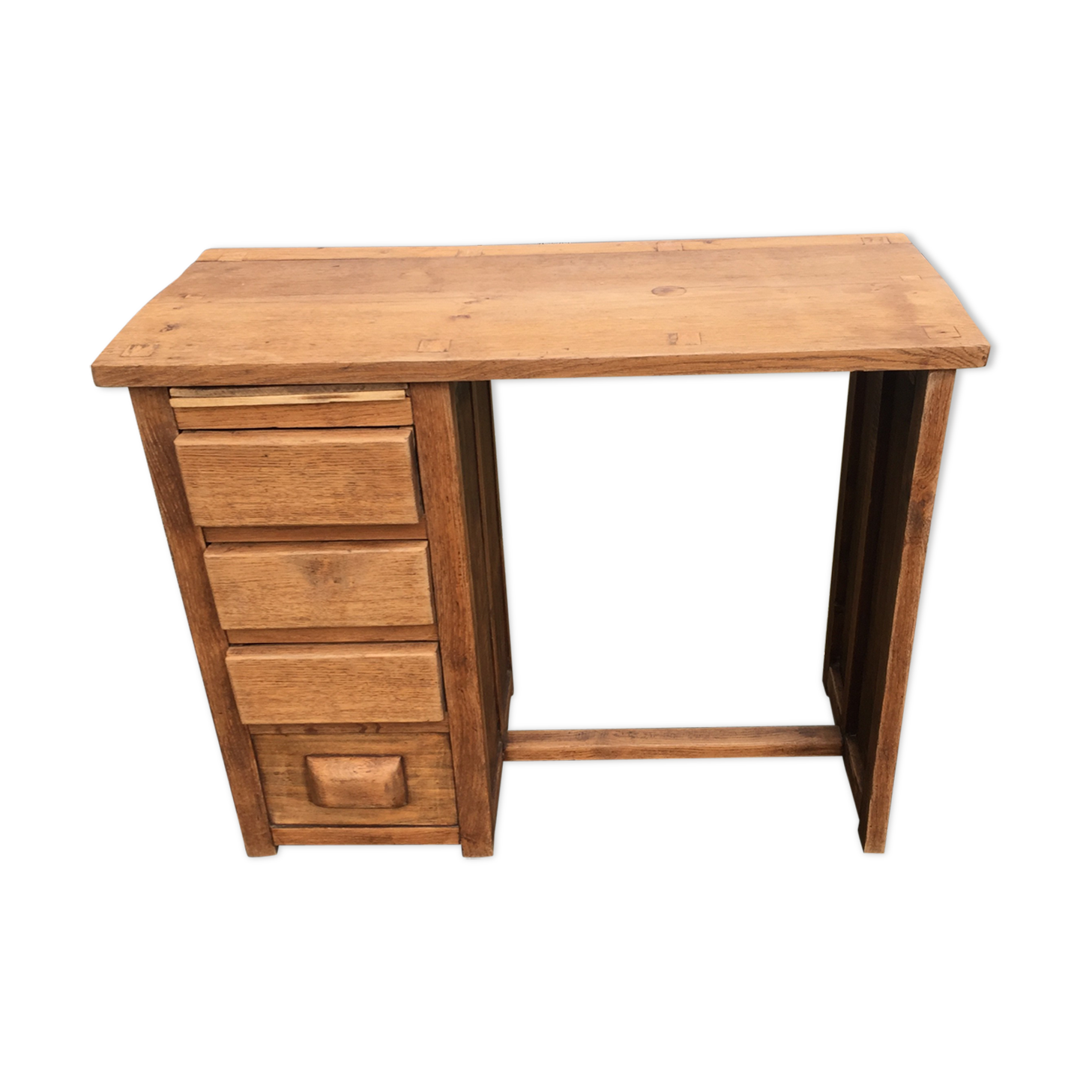 Children's desk in oak 1950s