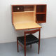 1960s floating wall secretary in teak