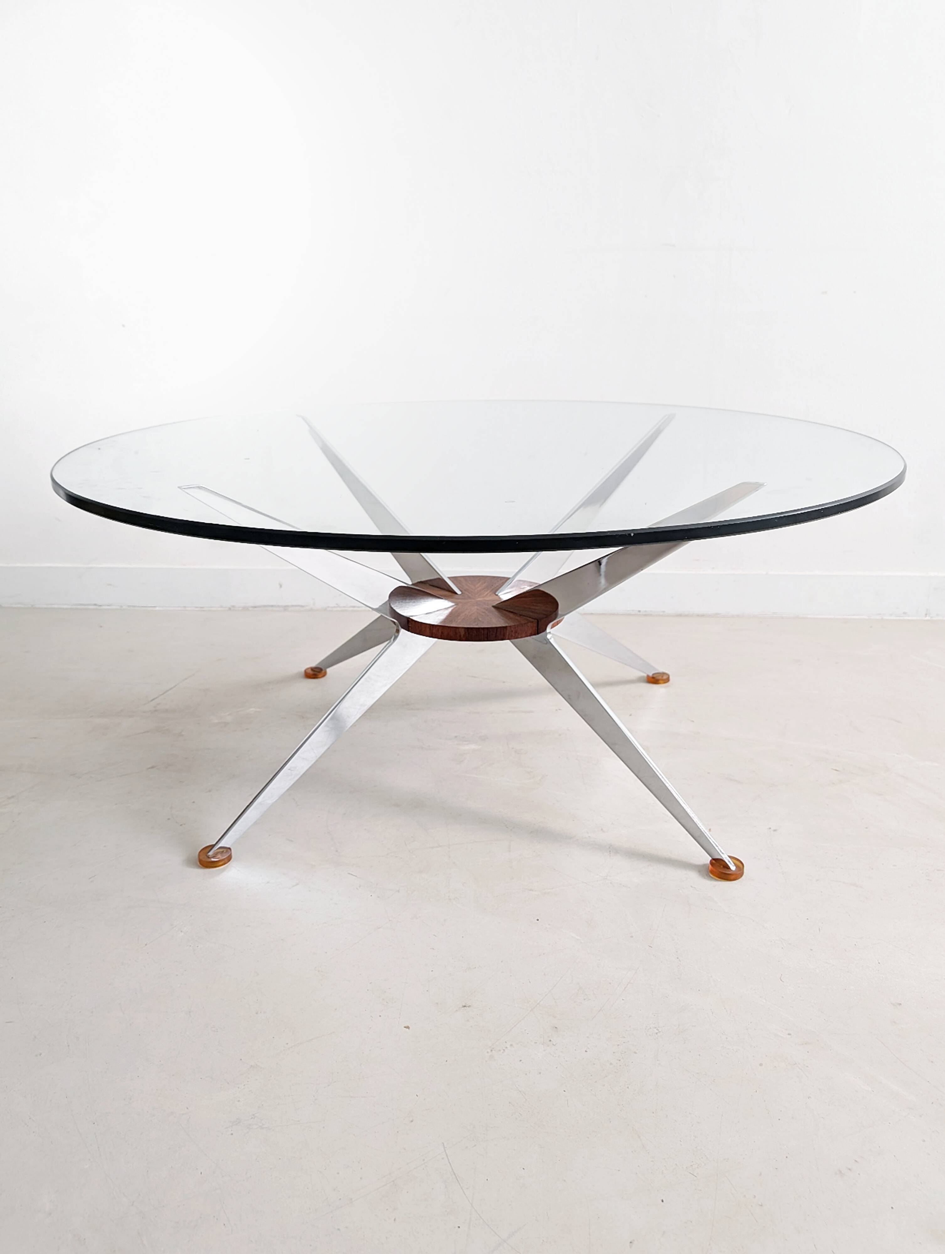 Table basse Space Age « Star » par COR années 1960