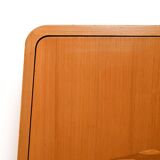 Scandinavian 1940s elm cabinet with inlay