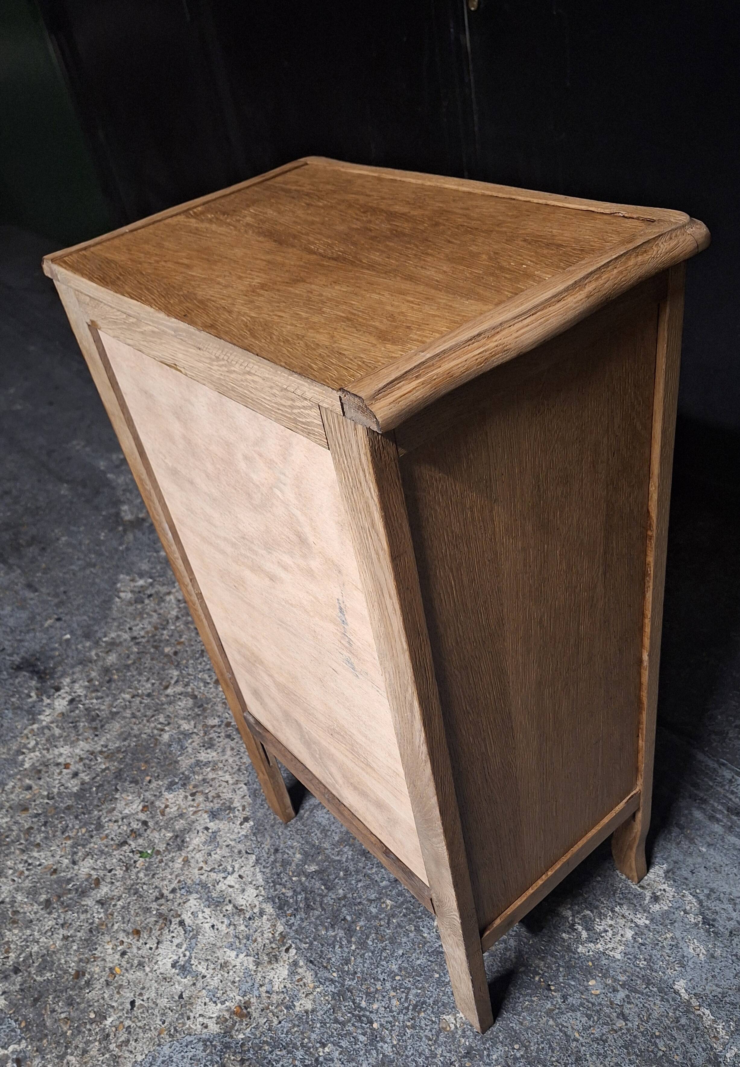 Chiffonnier en chêne 5 tiroirs
