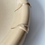 Salins Art Deco beige and gold fruit bowl