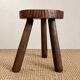 Ancien tabouret de ferme