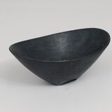 Black cast iron bowl from the mid-century or ashtray, Austria, 1950s.