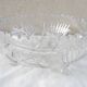 Crystal salad bowl