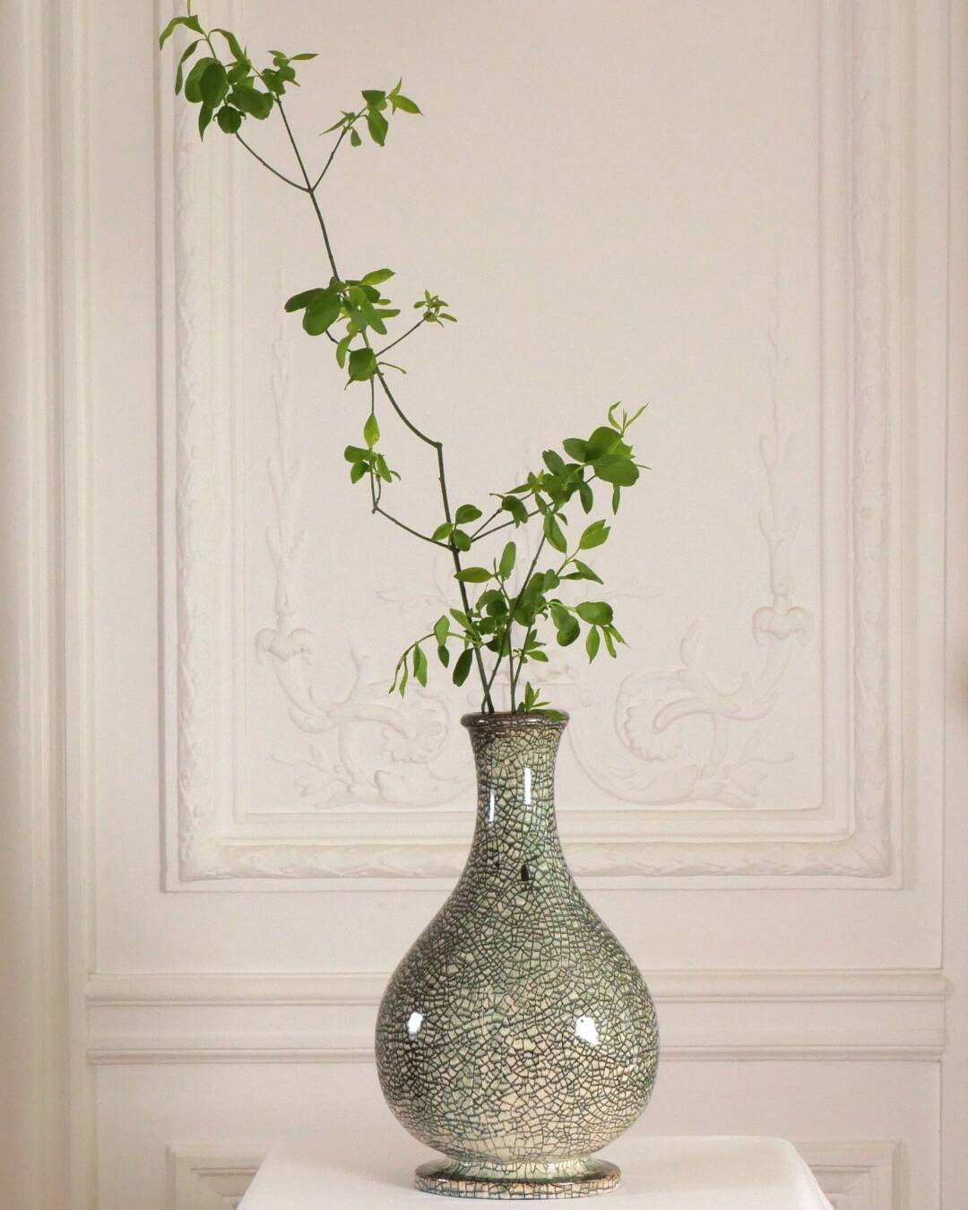 Marcel Guillard gourd-shaped vase