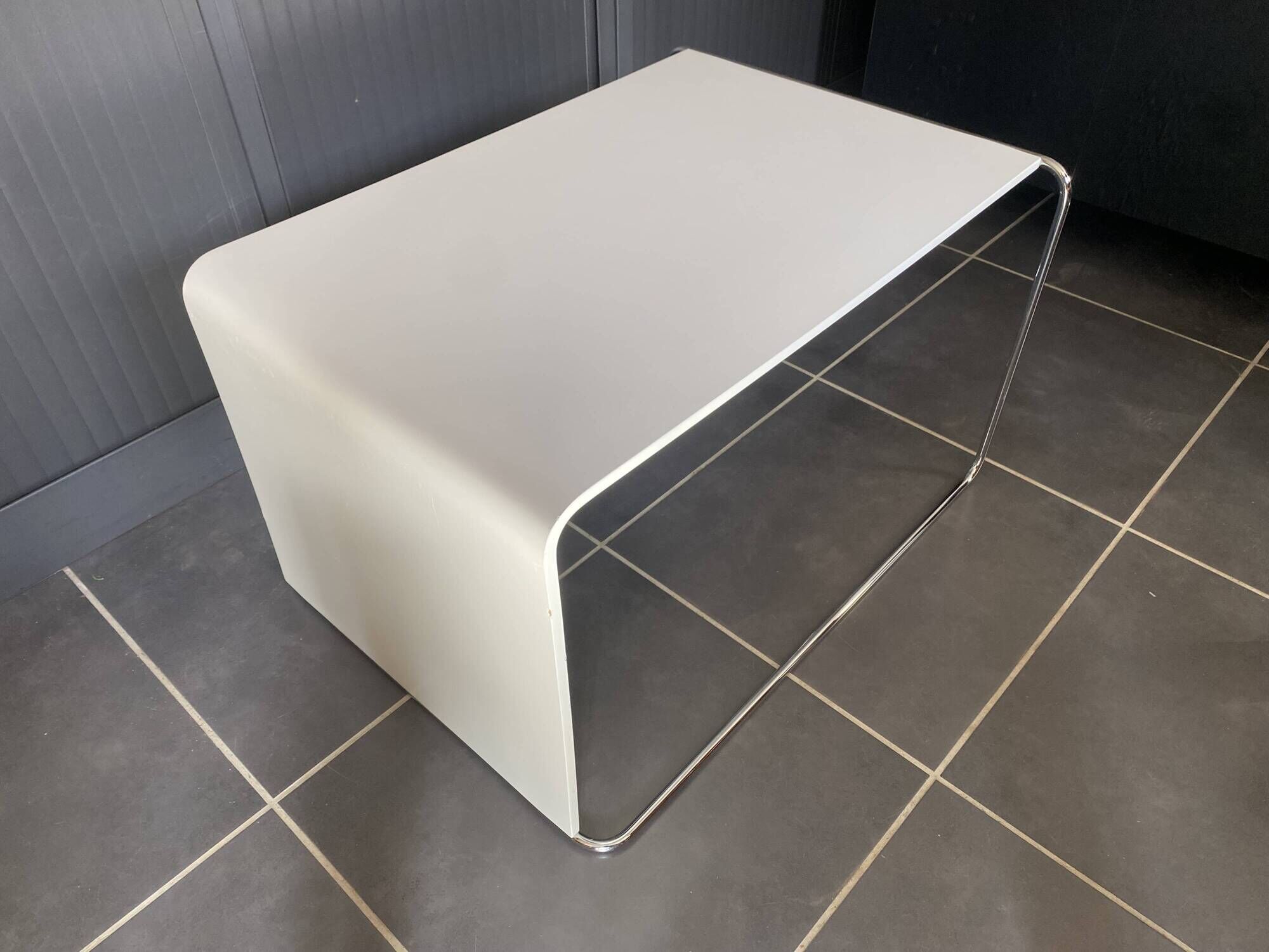 White multifunctional design coffee table