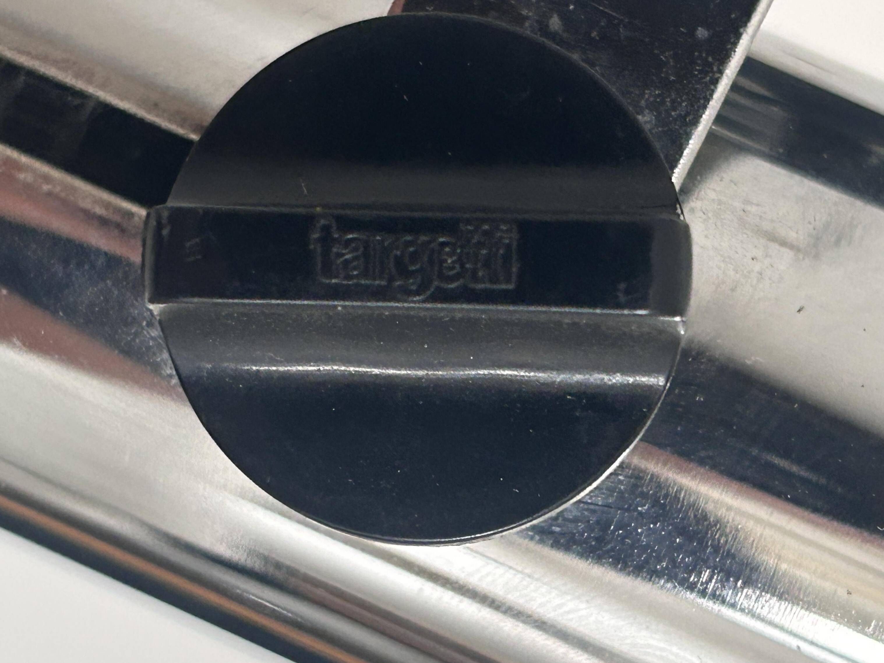 Paire d'applique vintage orientable, chromées, Targetti Italie 1970