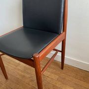6 chaises teck scandinave vintage