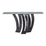 Iron flower console
