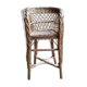 High chair child wicker