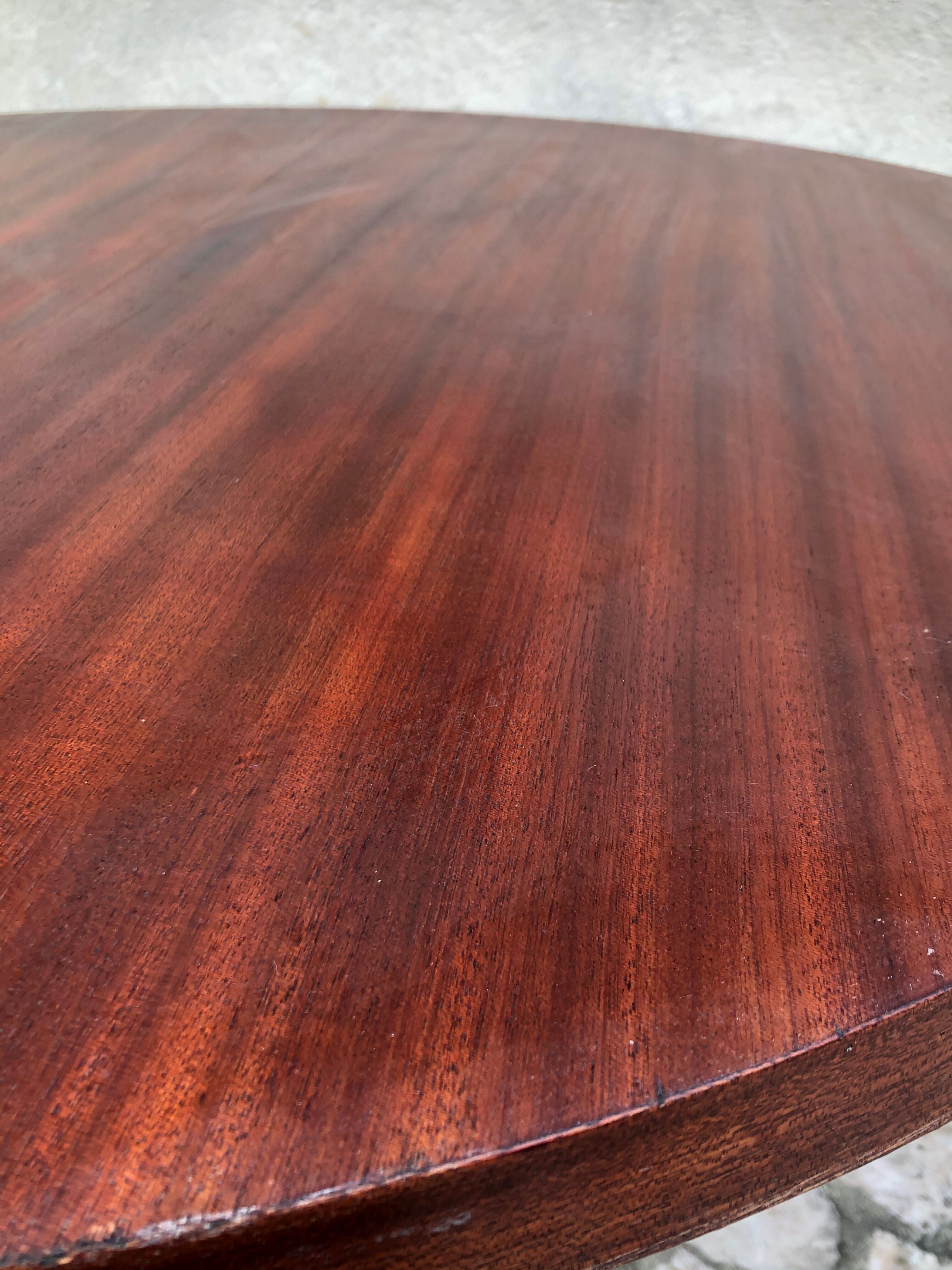 Table ronde vintage 1960