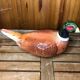 Old michel caugant terrine pheasant shape vintage ceramic
