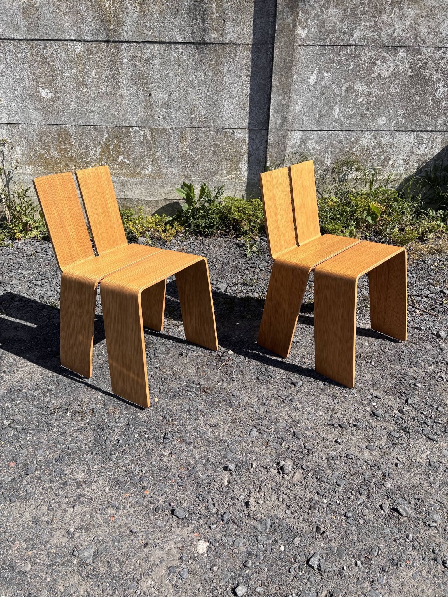 Set de 6 chaises au design danois Kibisi