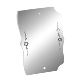 Chiseled mirror