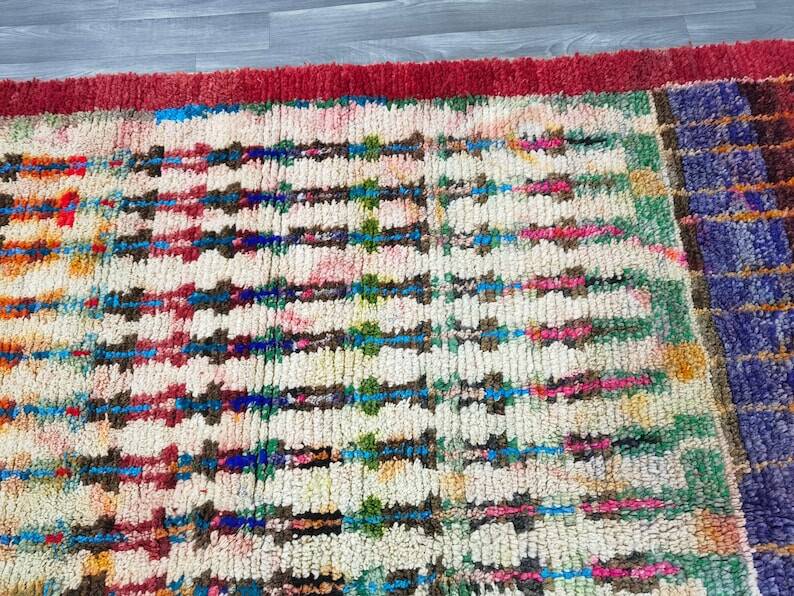 Tapis marocain orange