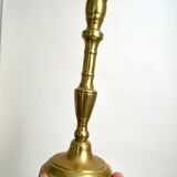 Pair of solid brass candlesticks