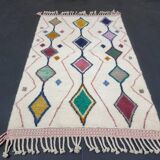 White Beni Ourain rug 150/250cm